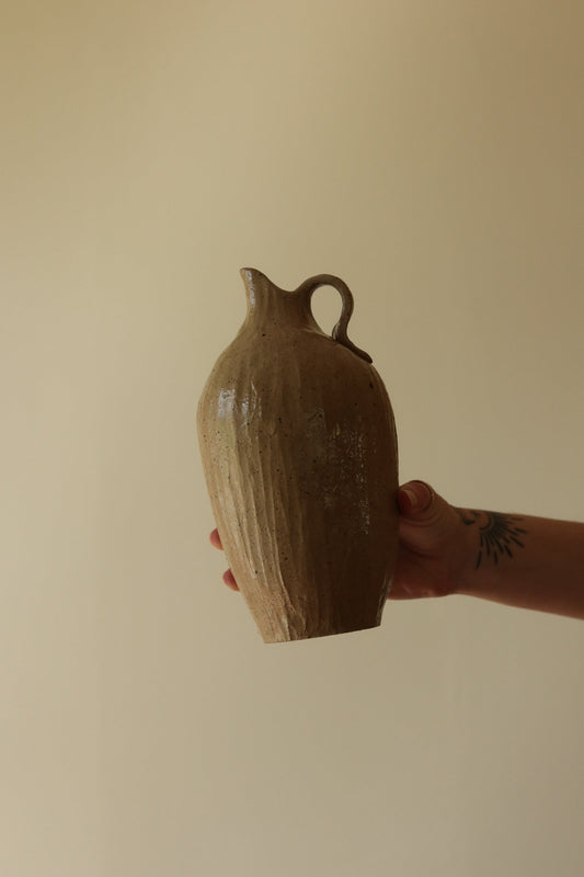 8.5" Gathered Earth Vessel