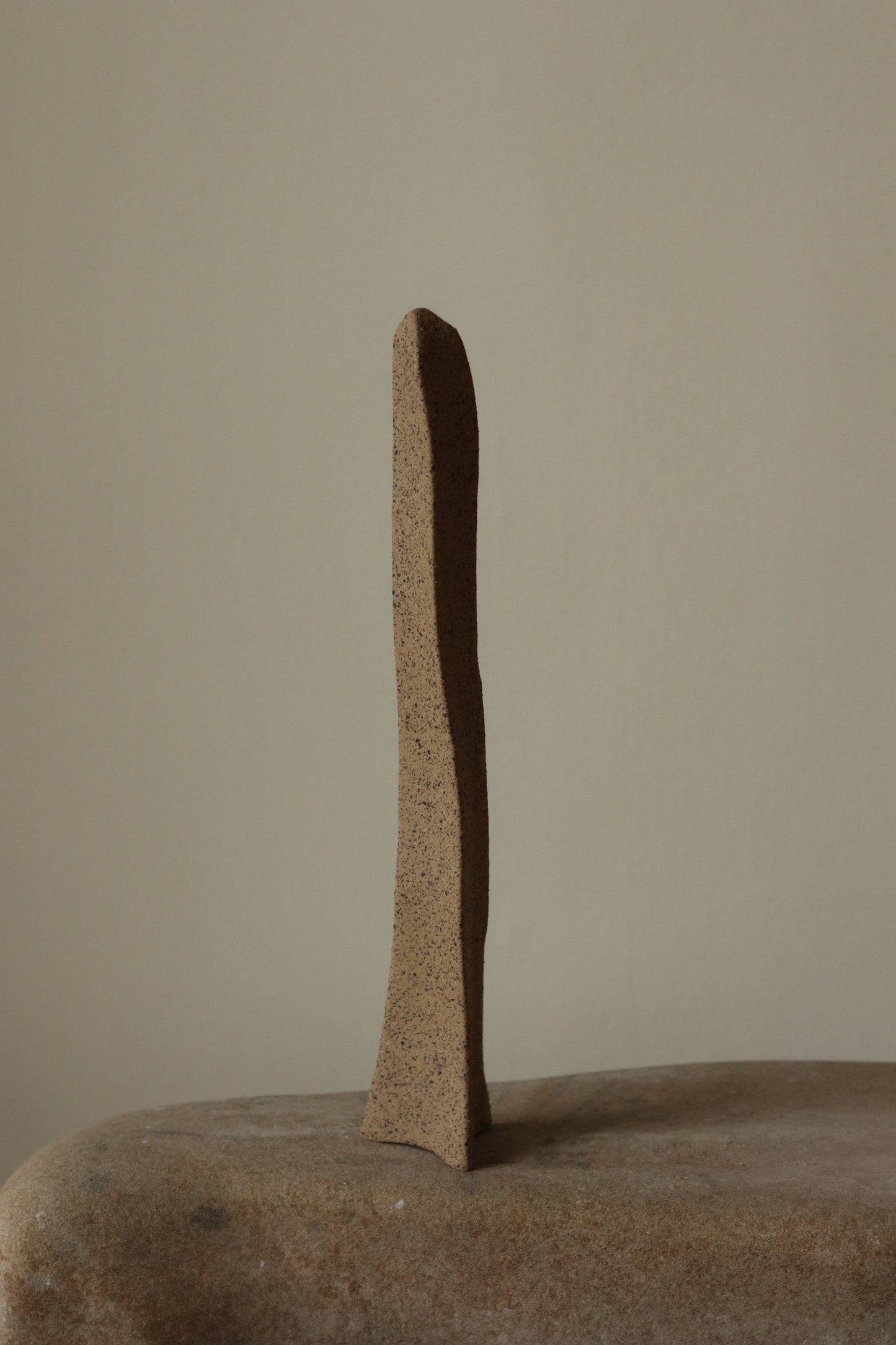 13" Gathered Earth Obelisk