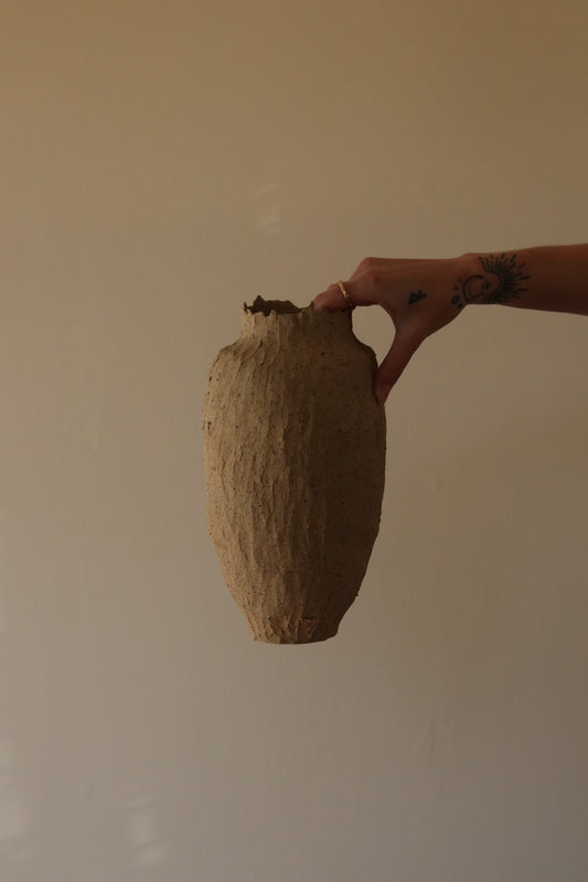 10.5" Gathered Earth Vessel
