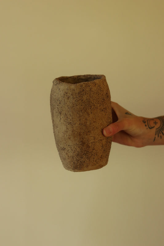 6.5" Gathered Earth Vessel