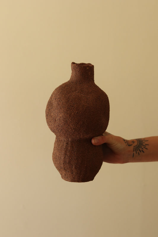 10.5" Gathered Earth Vessel