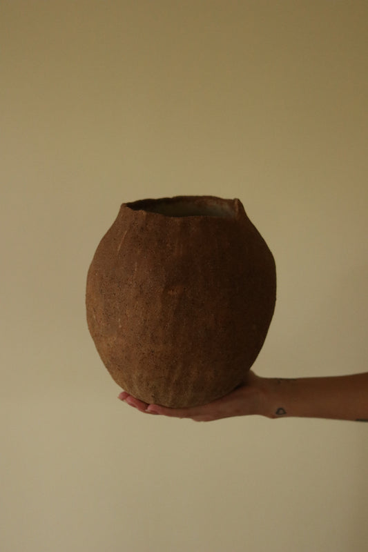 9" Gathered Earth Vessel